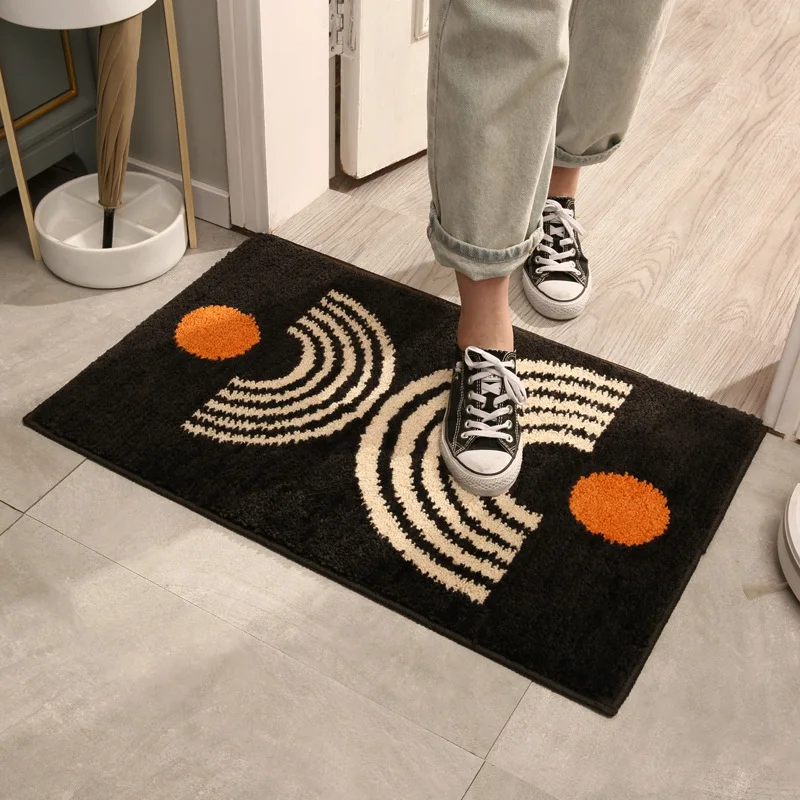 indoor bathroom rug non slip set absorbent dirt catcher rectangle floor mats feet soft microfiber home carpet anti skid bath mat free global shipping