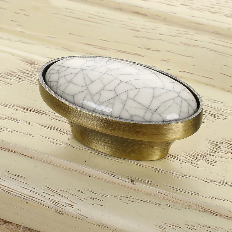 Дверные ручки европейская керамическая ручка с трещинами нагрудный шкаф дверной