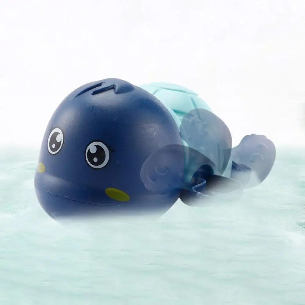 3Pcs Cute Wind Up Clockwork Turtle Baby Shower Bath Toy Bathroom Water Play Game