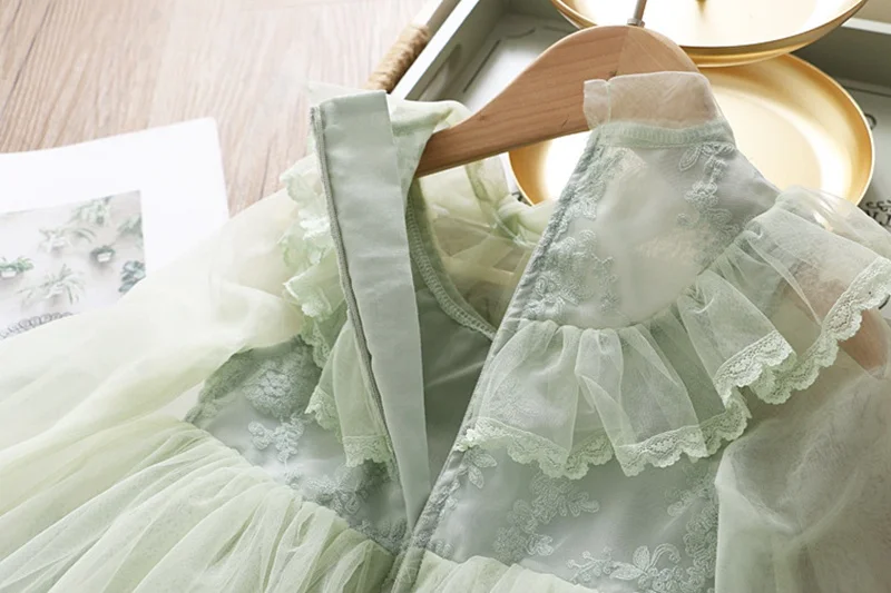 

Princess Girls Dress 2020 New Elegant Birthday Princess Party Dresses Children Full Baby Clothes Autumn Winter Dresses for Girls