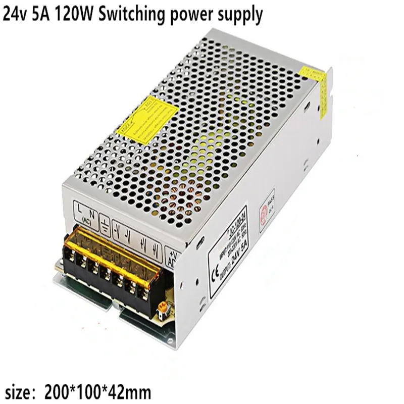 AC110v/220v DC 24v трансформатор Светодиодная лента дисплей экран аппарат достаточно