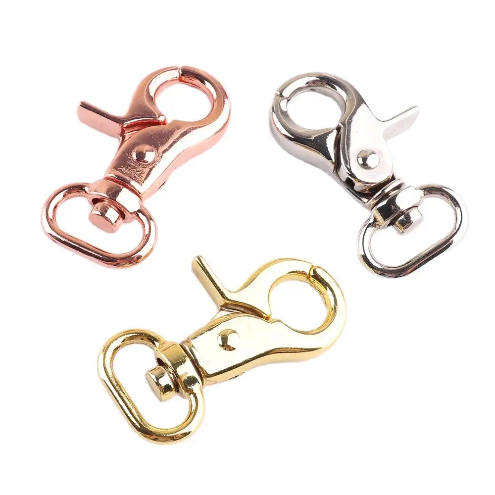 Поворотный крючок 21 мм (1 дюйм) для металлический карабин триггер собачий брелок