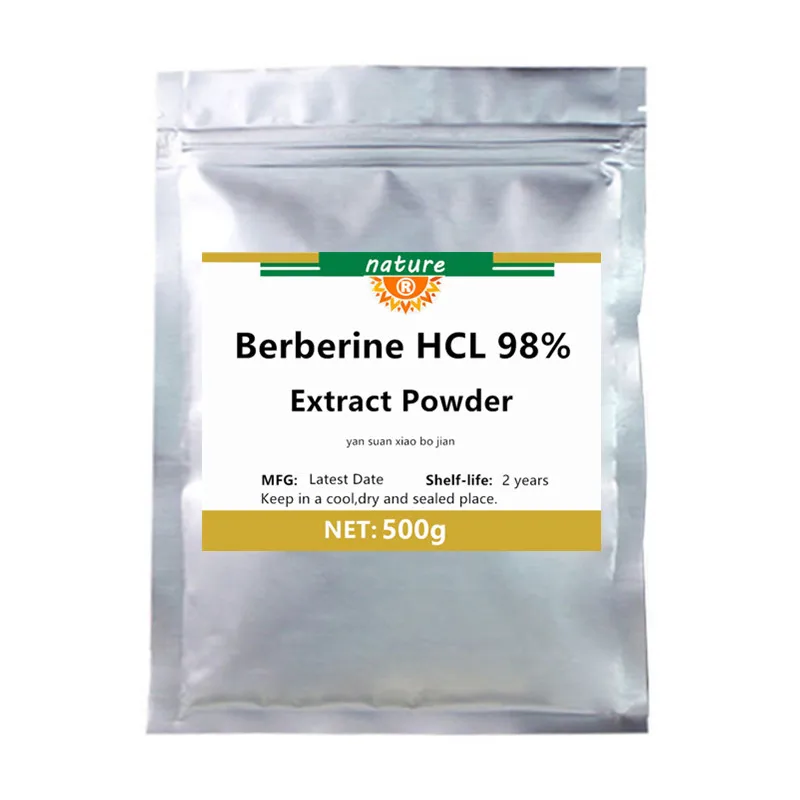 

Hot sale High Quality Berberine HCL 98% Extract Powder, Berberine Hydrochloride,Inhibit Influenza And Regulate Blood Lipid