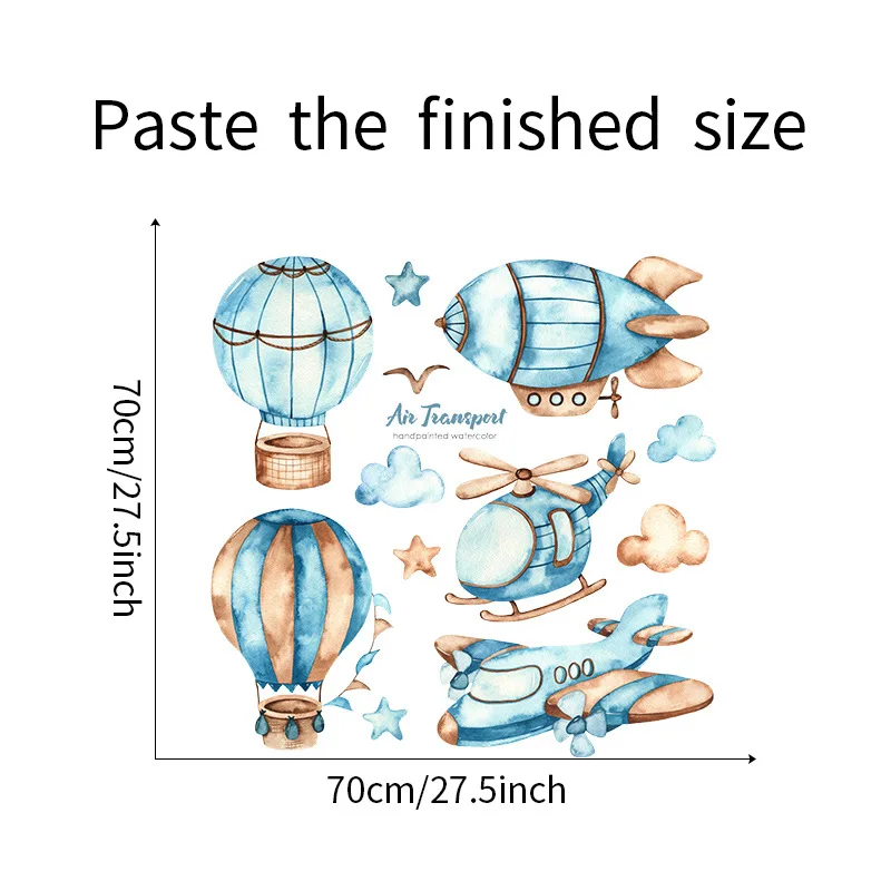 

Настенные наклейки Самолет heatboywade