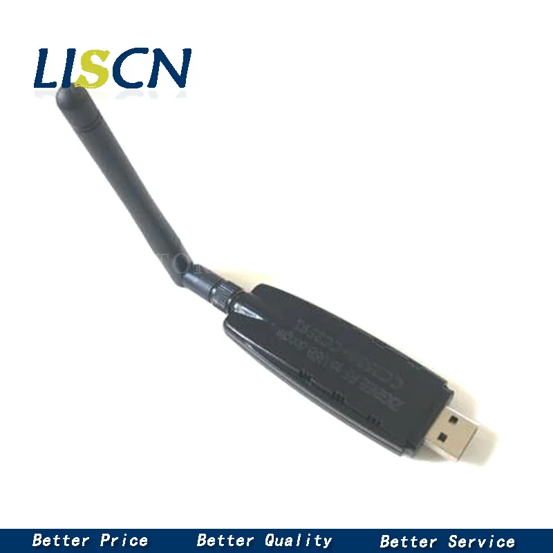 RF к USB (CC2530 CC2591) переключатель прозрачное серийное оборудование передачи данных |