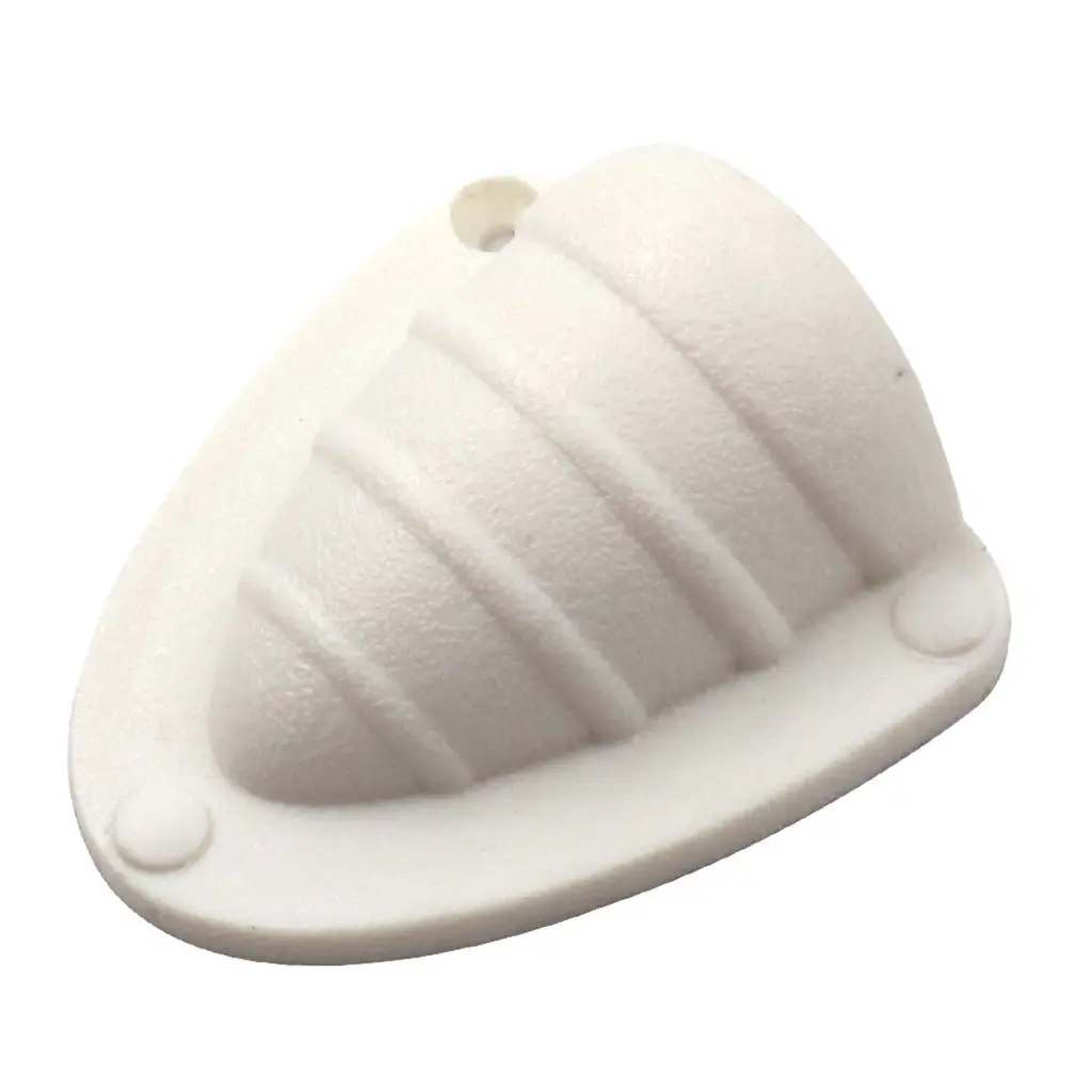 

White Nylon Vent/Wire Cover Clam Vent for Boat (60 x 65 x 25mm)