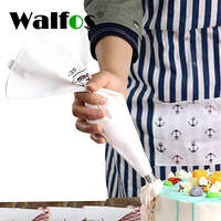 walfos 100 cotton 304050cm icing cream squeeze bag icing piping nozzles bag pastry cupcake tips baking cake decorating tools
