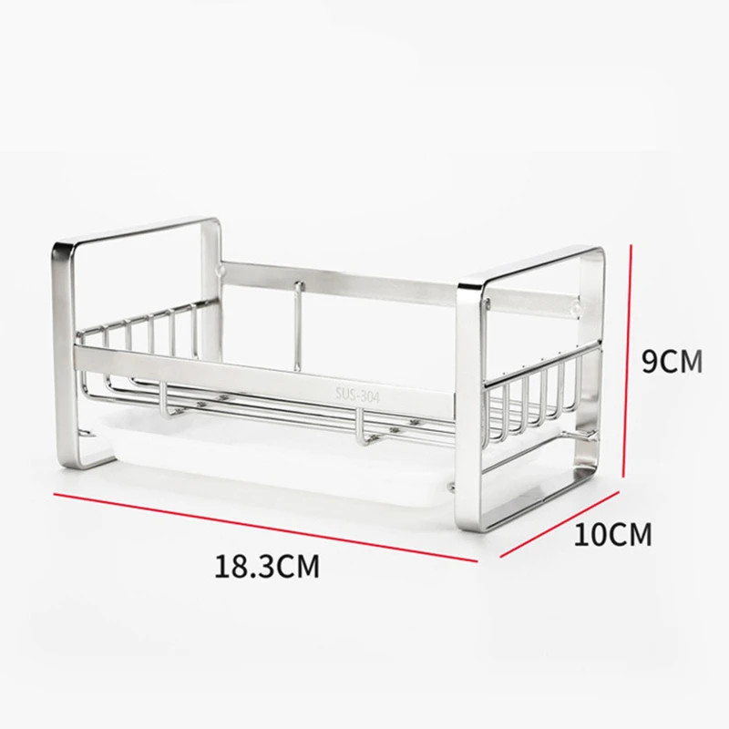 Сливная стойка для кухонной раковины из нержавеющей стали органайзер хранения