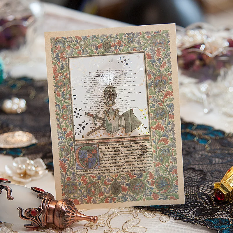 20 компл./лот блокноты липкие заметки Ретро средневековая серия Дневник