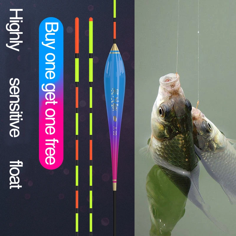 2 шт./лот 1 речной поток карась Карп поплавки композитный нано Рыбалка Поплавки