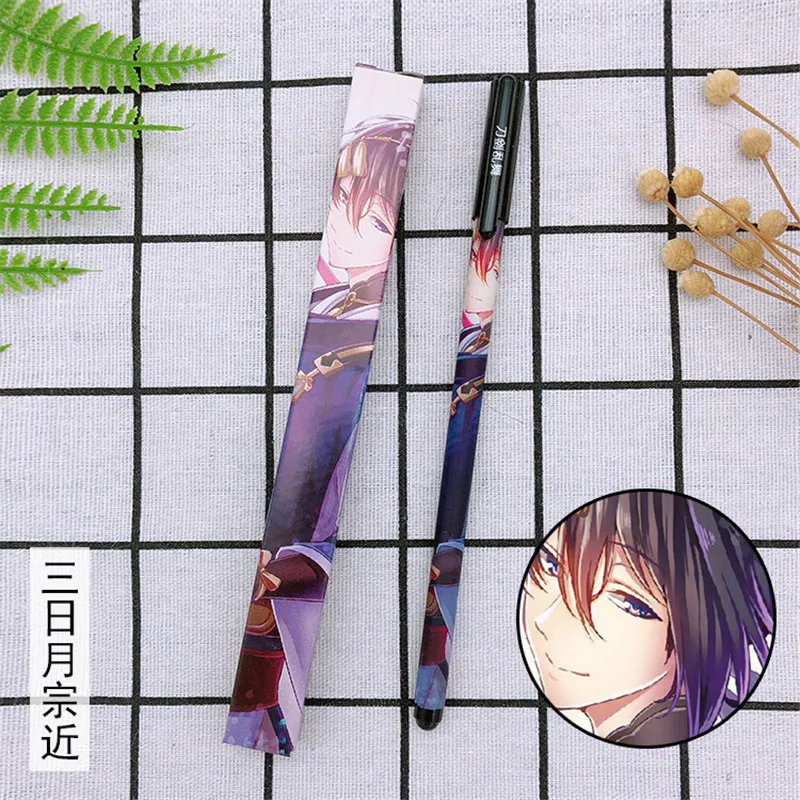 20 компл./лот аниме Touken Ranbu Online гелевая ручка tsurумару кунинага миказуки мунечика