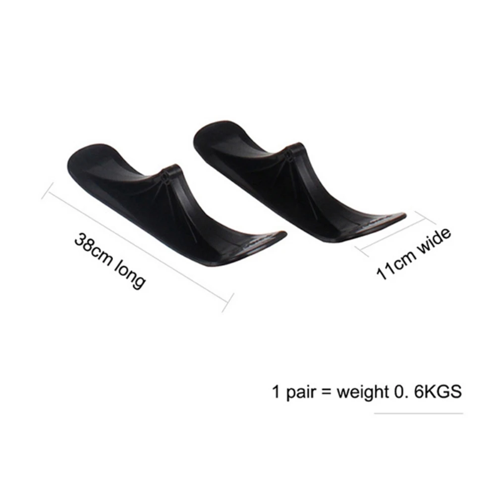 2 шт. зимний скутер лыжный Детский скейтборд Санки для велоспорта универсальный