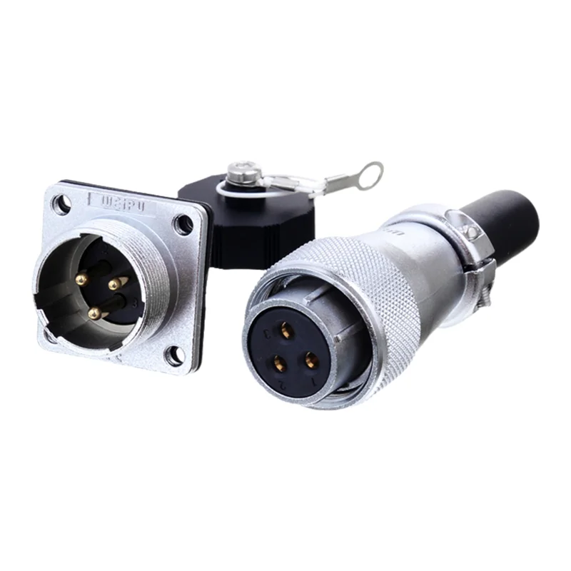 WS20 TQ + ZM Водонепроницаемый авиации Женский штекер розетка 2 3 4 5 7 9 12 штепселный