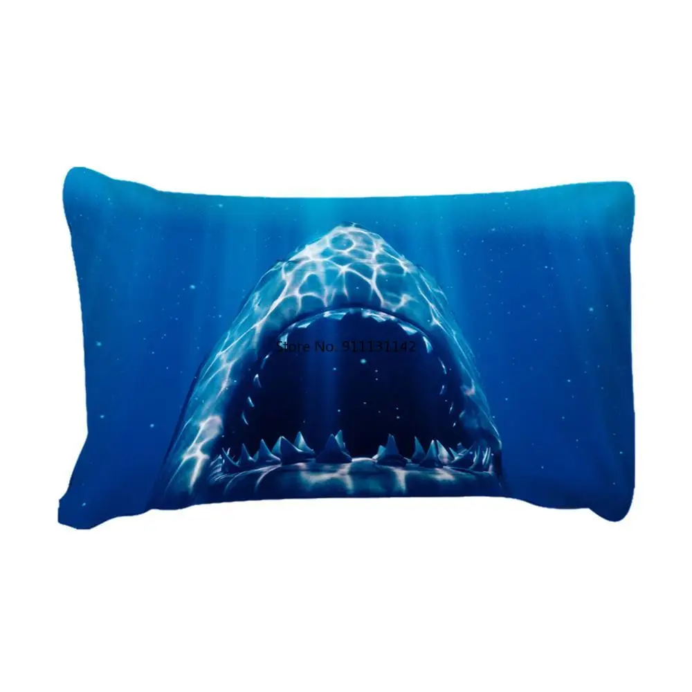 Комплект постельного белья с 3d изображением синего океана акулы удобные одеяла и