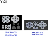 yuxi for sony ps4 ps4 controller jds 001 010 030 conductive silicone rubber pads for l2 r2 buttons