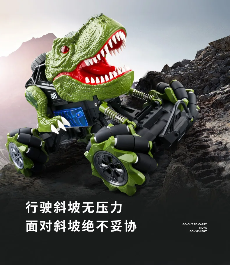 

Remote Control Dinosaur Toy Car RC Dinosaur Animal Toy Drift Off-Road Dinosaur Vehicle for Children Gift