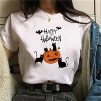 cat graphic print summer 2021 top graphic tees funny shirts for women loose o neck t shirt aesthetic tee streetwear