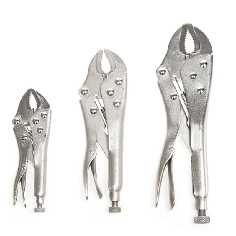 

5/7/10 Inch Carbon Steel Non-Slip Round Pliers with 200 PcsTitanium Coated Twist Drill