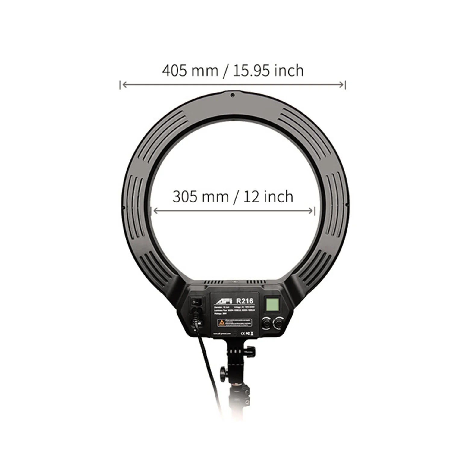16 Inch Led Ring Light Rechargeable Fill Anchor with Lcd Screen for Live Broadcast Make Up | Электроника