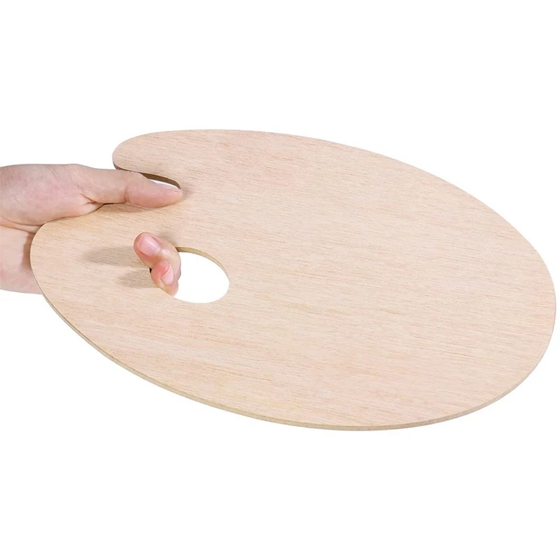 2 шт. овальная масляная палитра масляной краски акриловая инструмент | Канцтовары