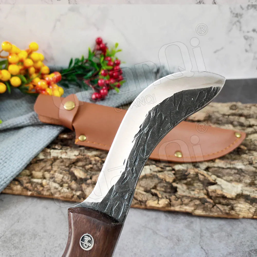 Кованый нож шеф-повара из нержавеющей стали специальный для резки свиней и овец