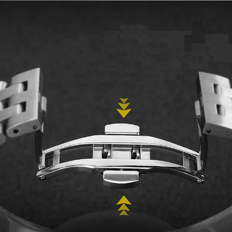 Ремешок из нержавеющей стали для часов металлический браслет Samsung Galaxy Watch Amazfit Pace