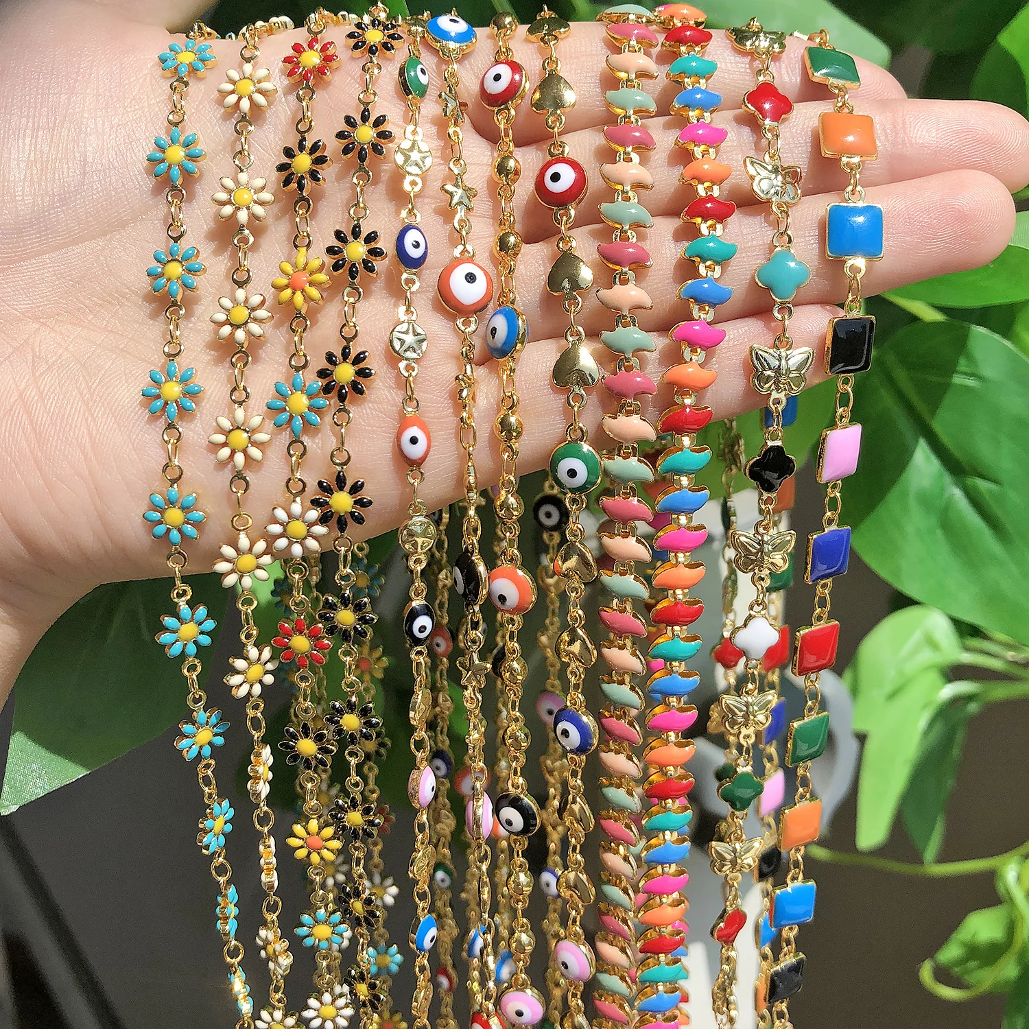 Цепочка Из Проволоки глаза дьявола 1 м | Украшения и аксессуары