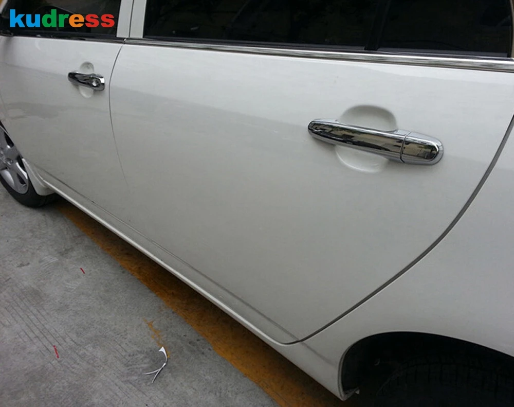 Для Toyota HILUX VIGO FORTUNER 2005 2013 ABS Chrome Боковая дверь ручки крышки Накладка автомобиля