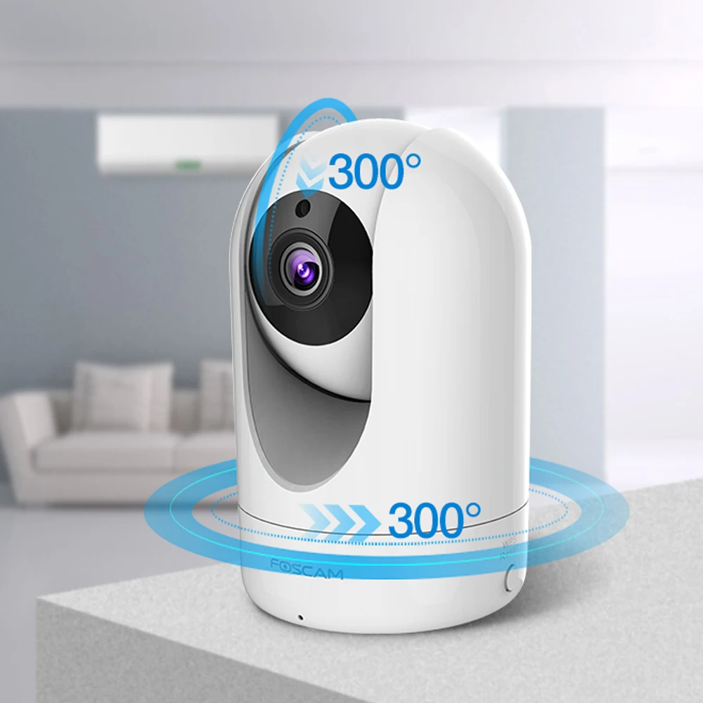Foscam R4 1440P 4MP ультра-HD Беспроводная P2P камера видеонаблюдения с 26 футов ночного видения wifi IP камера