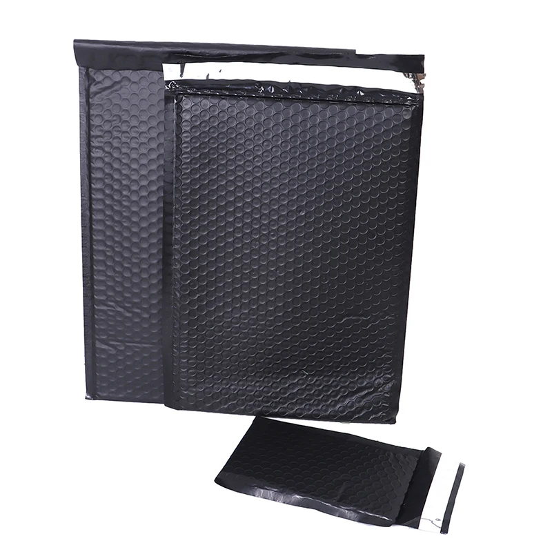 10 шт. поли с воздушно пузырчатой плёнкой внутри из крафт бумаги фиолетовый