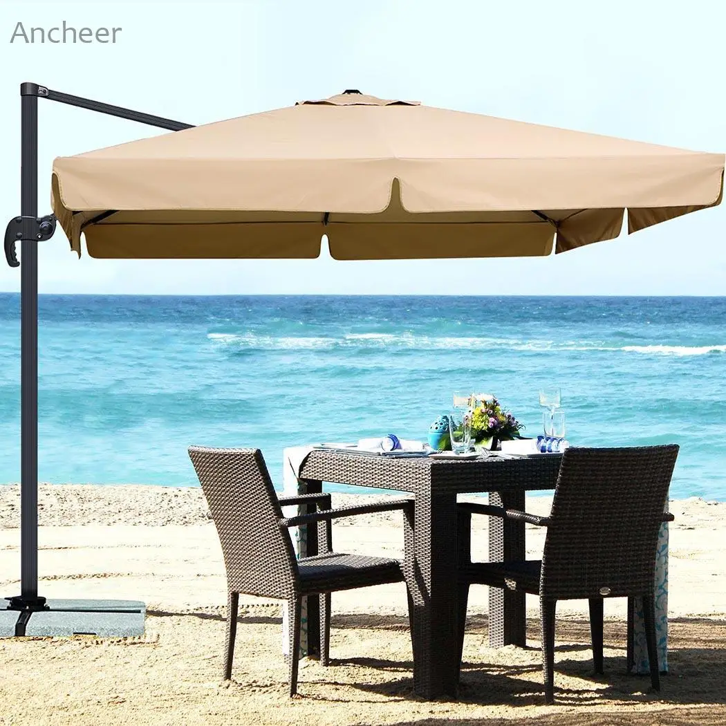 Солнцезащитный кемпинговый навес 3 м водонепроницаемый садовый зонтик патио