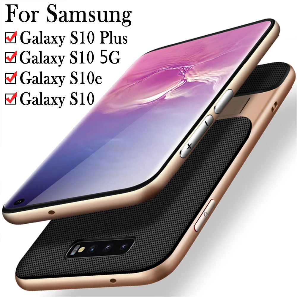 Защитный чехол для samsung Galaxy S10 Plus 5G s S10e S10Plus телефона S 10 e Gaxy 10e 10s e10 с подставкой |