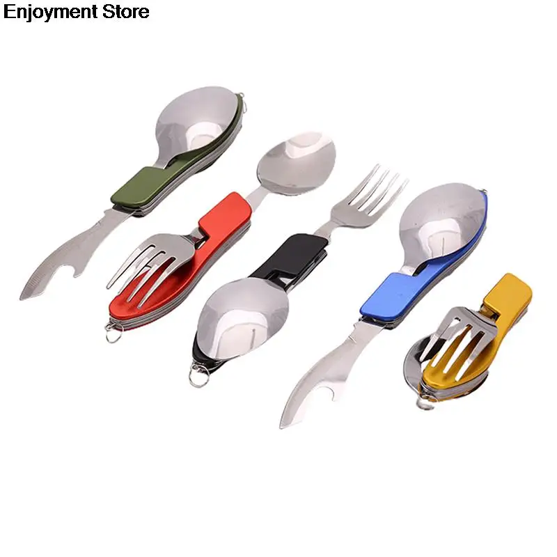 Мультитул на открытом воздухе Кемпинг Спортивная дорожная посуда Складные
