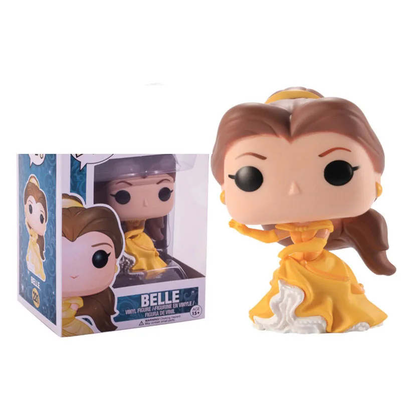 Кукла Принцесса Funko Белль Ариэль Рапунцель Золушка Тиана из ПВХ экшн фигурки