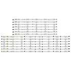 Светодиодная лента для подсветки (14) для UE60H6300 UE60J6240AK UE60H6270 UE60J6250 UE60H6250 UE60H6250 UE60H6200 BN96-30421A 30433A 30434A BN41-02181A