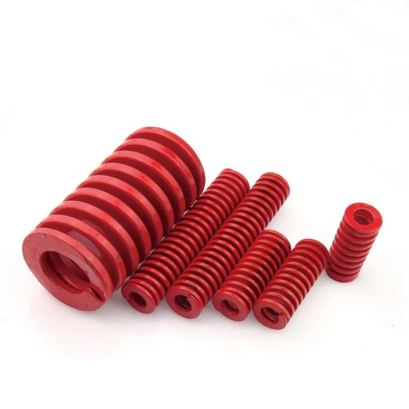 1Pcs Mould Die Compression Spring Red Medium Load Stamping Springs Outer Diameter 14mm Inner Diameter 7mm For Hardware Assembly images - 6