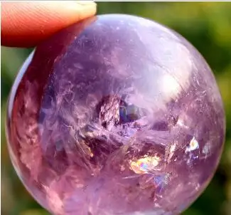 40 мм натуральный аметист КВАРЦЕВЫЙ хрустальный шар Китай | Дом и сад