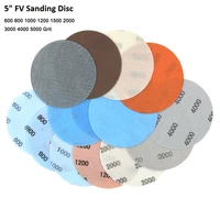 2 50pcs 5 inch fv superfine film sanding disc soft waterproof sandpaper 600 5000 grits for wetdry automotive paint sanding