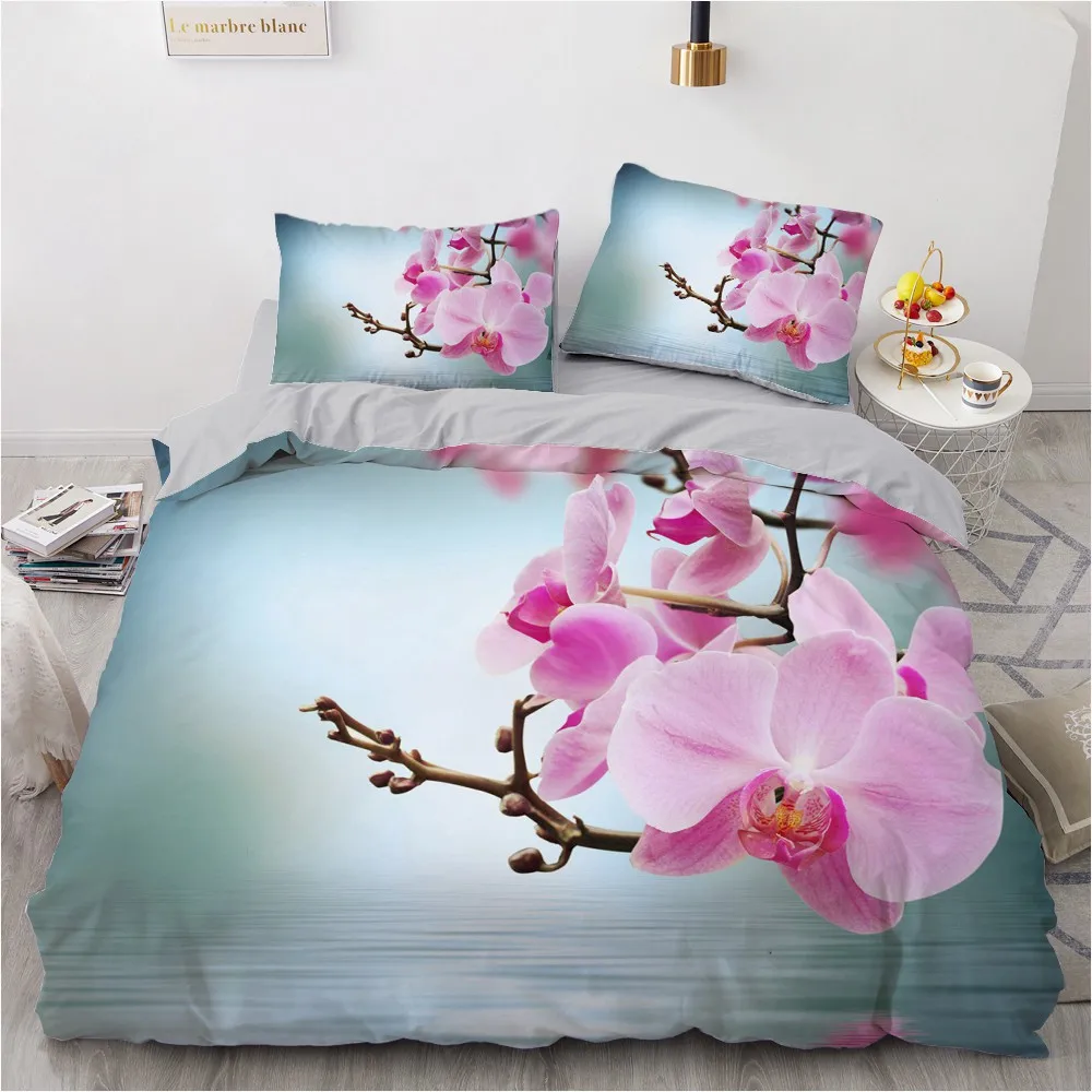 

Simple Bedding Sets 3D Marbling Duvet Quilt Cover Set Comforter Bed Linen Pillowcase King Queen Full Double Home Texitle