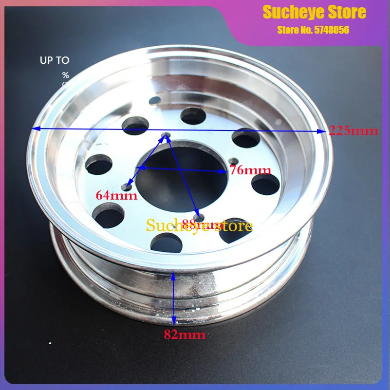 

For Monkey Bike Motor front or rear 8 inch wheel hub 8" rims kit for Monkey motorcycle aluminum alloy rim felly 2.75-8 3.50-8