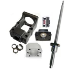 1 шт. шариковая гайка для левой руки SFU2505 2510 сервопривод шаговый двигатель интегрированное сиденье 300 350 500 800 1000 1050 1100 1150 мм ЧПУ