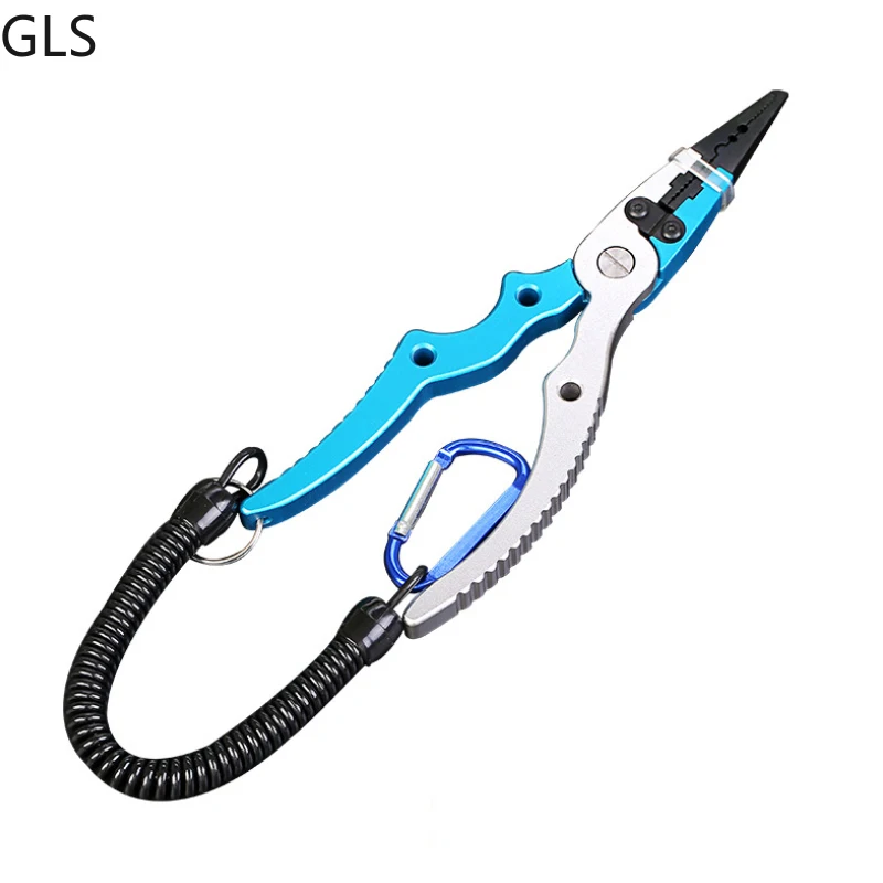 

GLS New 17.3cm/22cm Aluminum Alloy Best Fishing Pliers Fishing Grip Lightweight Multifunction Fishing Accessories