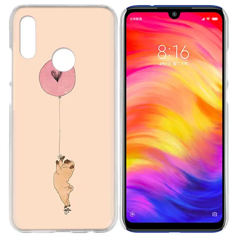 Чехол для Xiaomi Redmi Note 7 7A фотоаппаратов моментальной печати 7S 6 6A 5 Y3 K20 mi 8 до 9 лет CC9 CC9E A1 A2 A3 играть F1 Lite рro плюс французское кружево ткань собака породы Бульдог