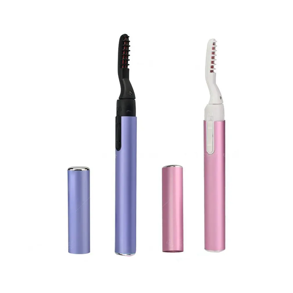 

Mini Portable Electric Eyelash Curler Pen Makeup Clip Perm Electric Hot Eyelash Curler Electric Eyelash Curler Cosmetic Tool