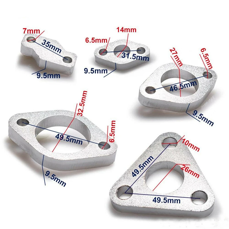 Турбонагнетатель турбо фланцы семь частей полный набор для средней стали RHB31
