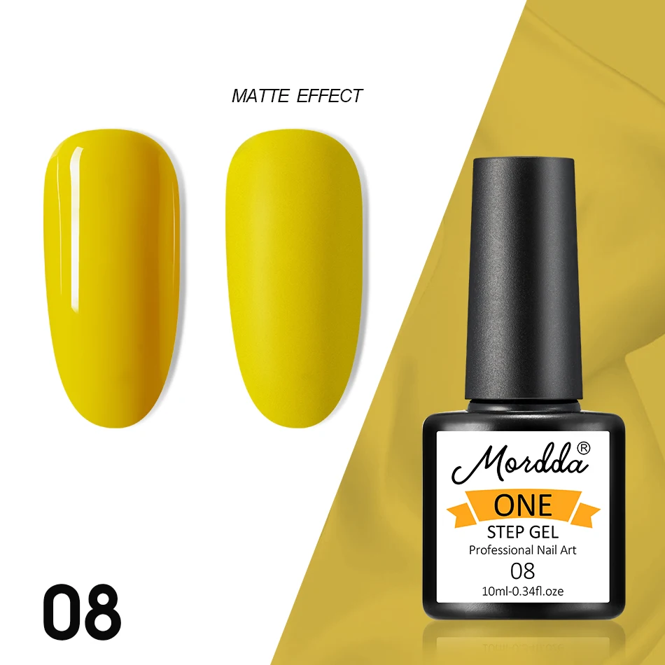 

MORDDA One Step Gel For Manicure Tools Colors Nail Gel Polish For Nails Design Soak Off 10ML Nail Enamel Gel For Nails Painting