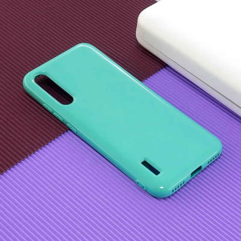 Блестящий цветной чехол для Xiaomi mi 9 Lite блестящий Силиконовый ТПУ гелевый Чехол |