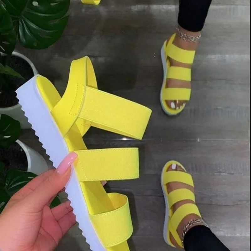 

New Women Sandals Shoes for Women Fashion Flat Sandals Sandalias Ladies Zapatos De Mujer Casual Slip-On Zandalias