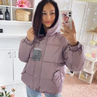 winter women parkas coat 2020 casual thicken warm hooded padded jackets female solid colorful styled outwear snow jacket