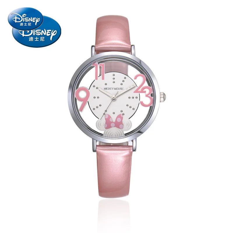 Детские кварцевые наручные часы Disney для мальчиков и девочек милые трендовые